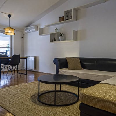 Location d’un appartement cosy de 2 pièces, 46 m², Nouveau Belgrade, Serbie